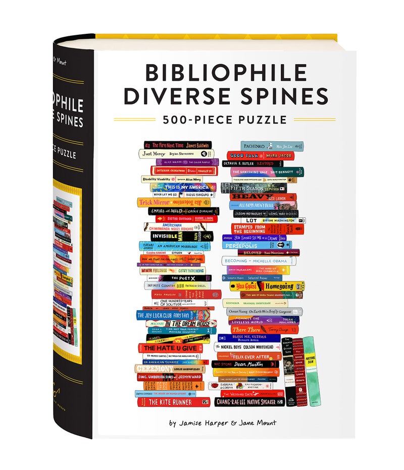 كرونيكل بوكس كتب كرونيكل Bibliophile Diverse Spins أحجية مكونة من 500 قطعة - Image 1